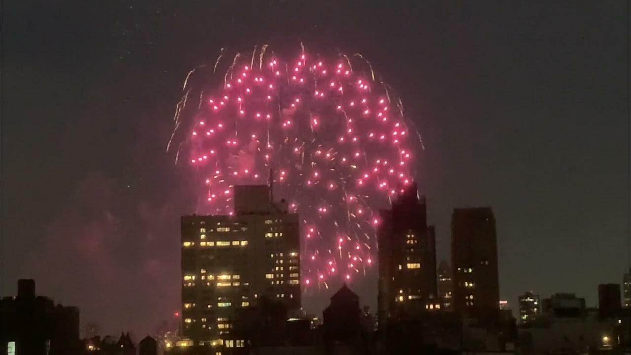 Central Park Fireworks 11.4.2022 YouTube