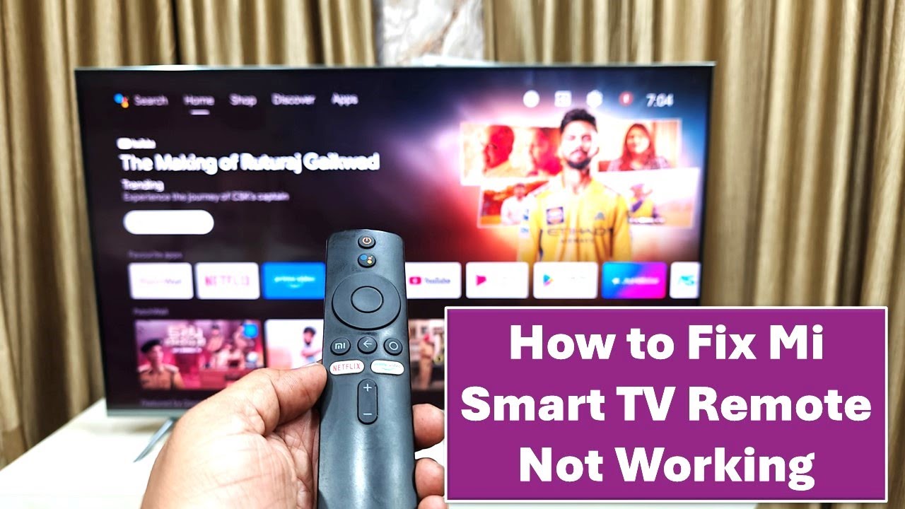 How to Fix Mi Smart TV Remote Not Working (Easy Fix Guide) - YouTube