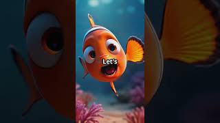Nemo's Fantastic F Adventure! #shorts #shortsfeed #youtubeshorts #animation #nemo #fish #cartoon