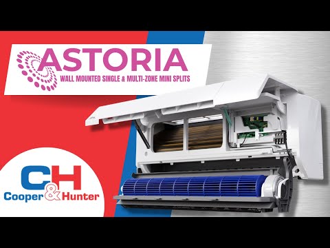 Cooper&Hunter Astoria Series - Single and Multi-Zone Mini Split - Easy to Remove Fan Blower