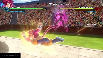 Lag switching rage quitting john gets tossed | DragonBall Xenoverse 2 PvP