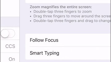 Zoom and Pinch to Zoom on an iPad