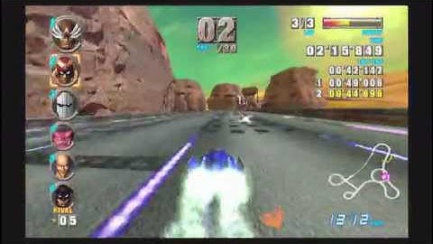 F-Zero GX - Sand Ocean, Surface Slide