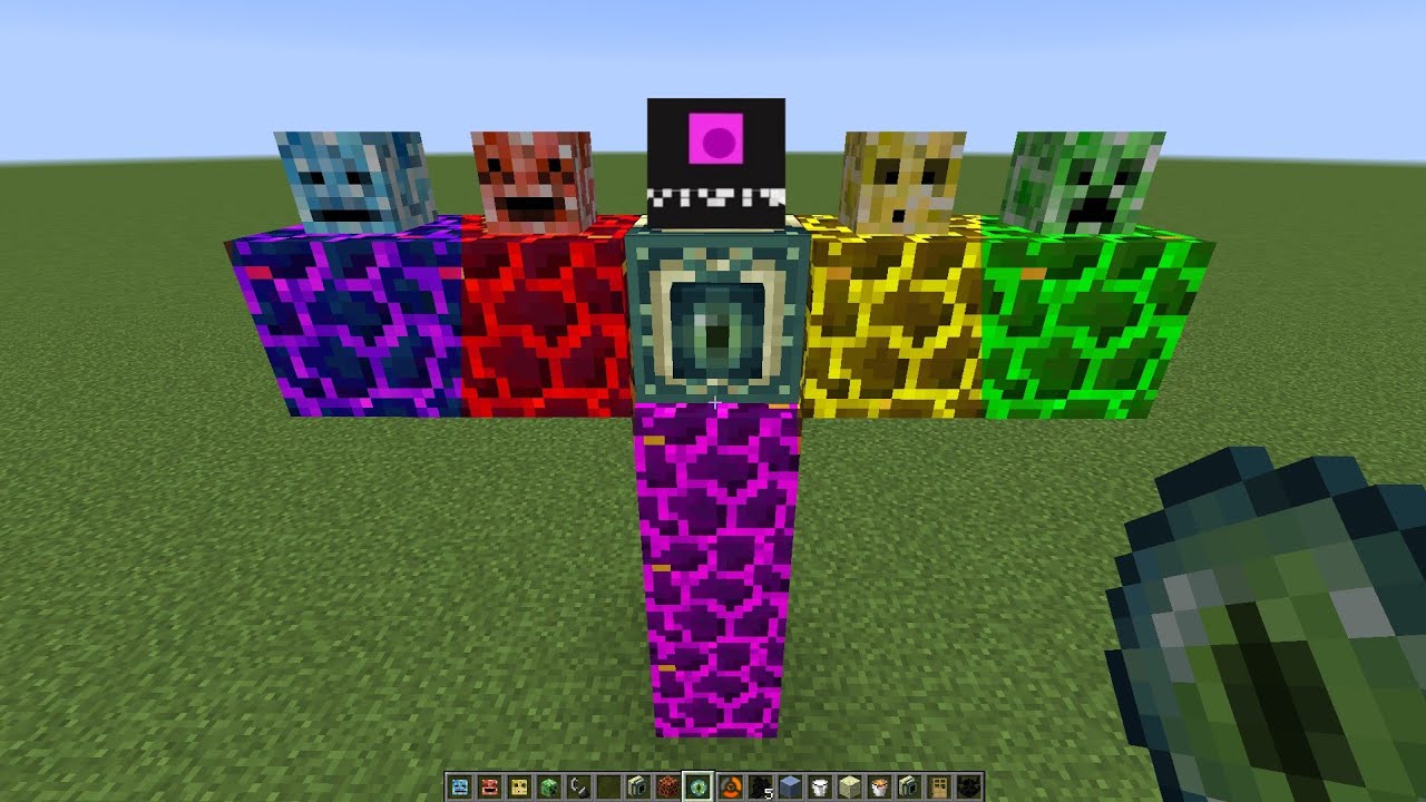 what if you create a MULTI CREEPER GOLEM in MINECRAFT (part 2) - YouTube