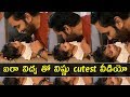 Video: Hero Vishnu Manchu having fun with daughter Ayra Vidya