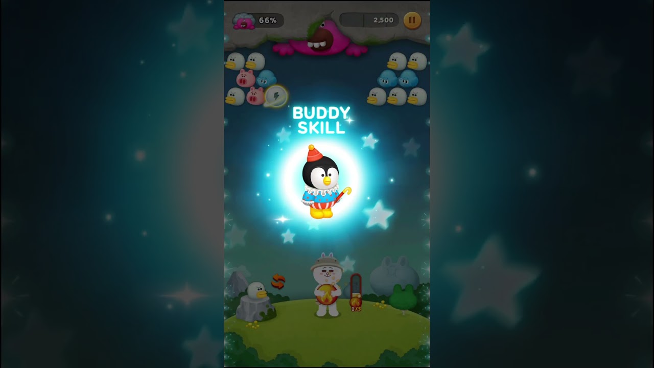 Playing line bubble 2