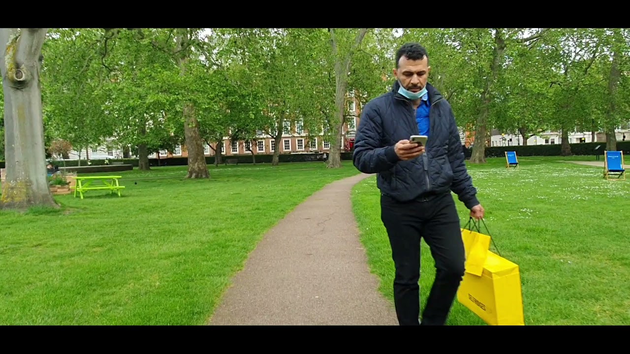 The Grosvenor Square Garden of Mayfair London 🇬🇧 UK