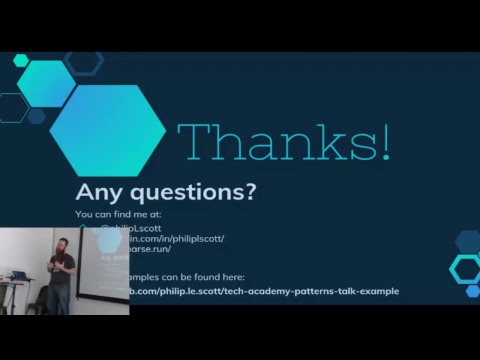 Tech Talk with Philip Scott: Reusable Coding and Design Patterns