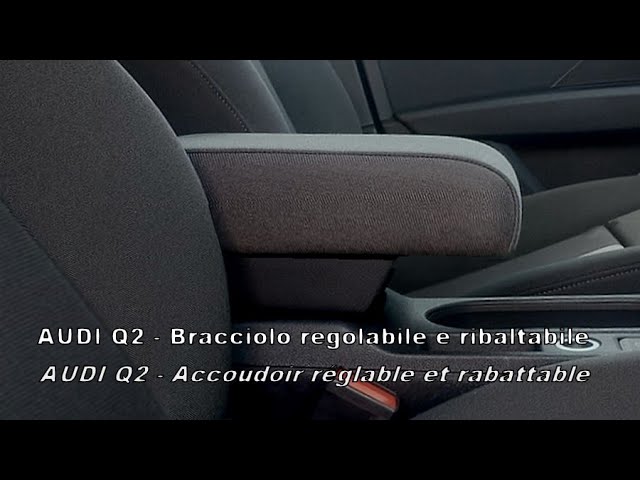 Armrest adjustable in length for Audi Q2