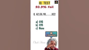 GENIUS IQ TEST Can you solve it?  #calculation #maths #reasoning #charlsstories