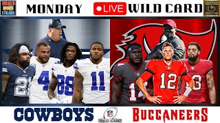 LIVE: Dallas Cowboys vs Tampa Bay Buccaneers: Wild Card Monday: January 16, 2023