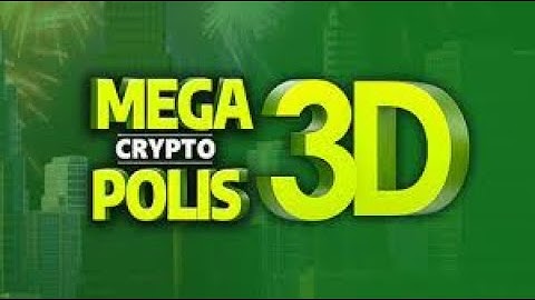 MegaCryptoPolis 3D - Decentralized City Builder dApp Game - MCP3D