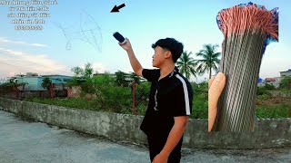 Đức Quang | Thử Làm Diều Đại Trà Bằng Ngọn Cần Câu Và Cái Kết | Fly a kite