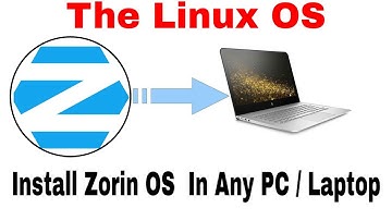 How to install ZorinOs Lite in PC / Laptop || #TechFireSpirit || #ZorinOS || Best light Weight OS.
