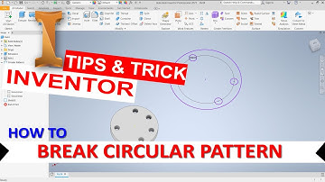 Inventor How To Break Circular Pattern