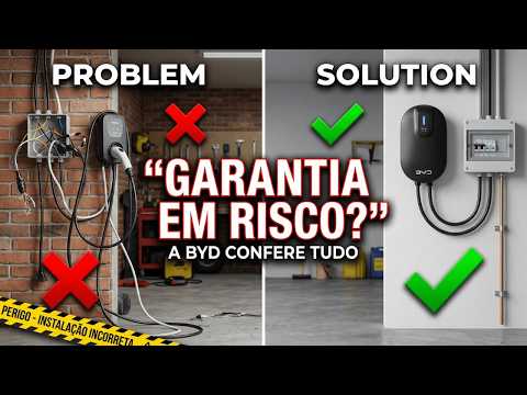 CASO REAL - A BYD FOI NA CASA DO CLIENTE ANTES DE TROCAR O CARREGADOR… ENTENDA O MOTIVO