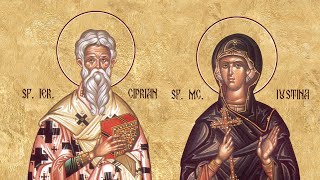 Live 4K Sfânta Liturghie - Sf. Sfințit Mc. Ciprian Sf. Mc. Iustina Fecioara