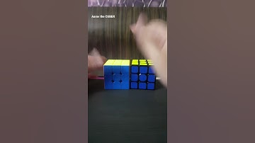 Doing N:a perm in 3x3 cube||Aarav the CUBER|| #cube#shorts#ytshorts