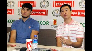 Bong Quinto, Kyles Lao pumped up for 2018 PBA Rookie Draft