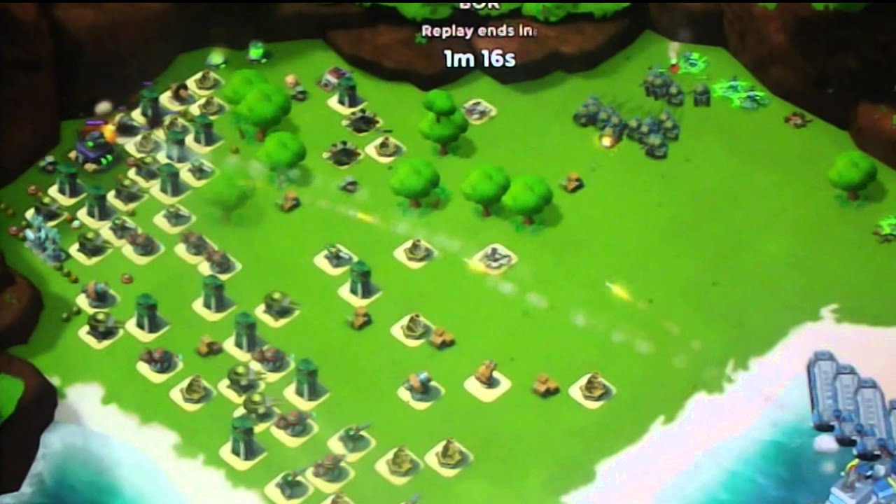 08th January 2016 DR. TERROR STAGE 5 BOOM BEACH Take Down TANKS