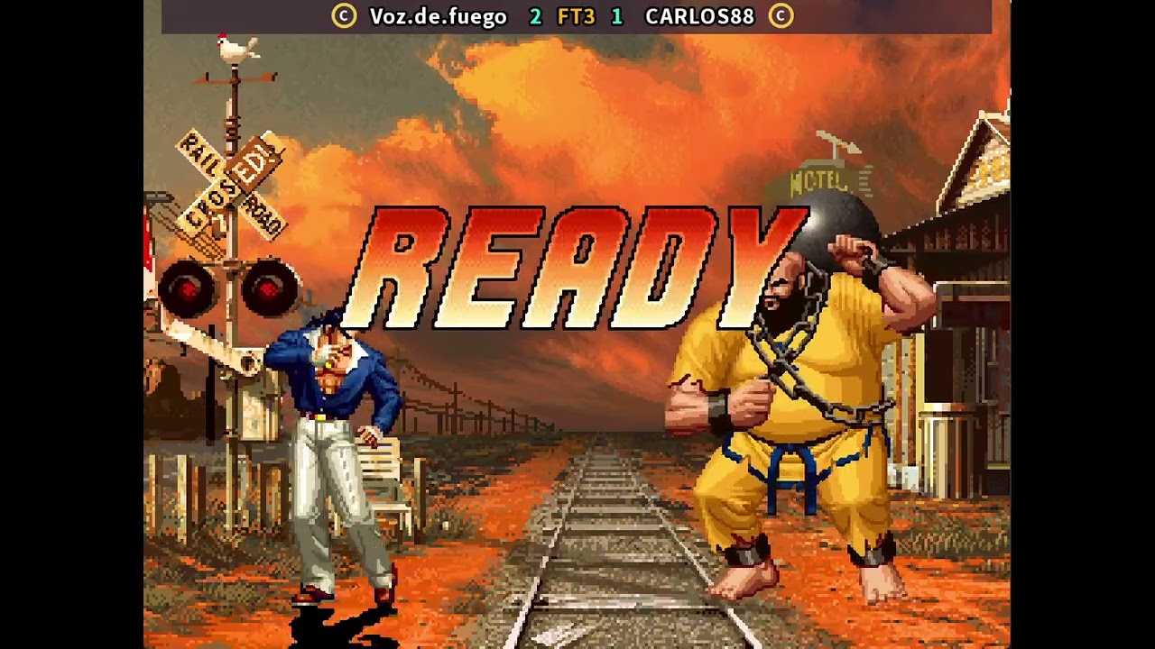 Kof 96 Fightcade 2 Voz.de.fuego vs CARLOS88