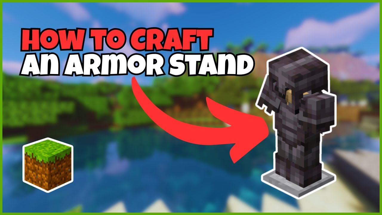 How to Make an Armor Stand in Minecraft - YouTube
