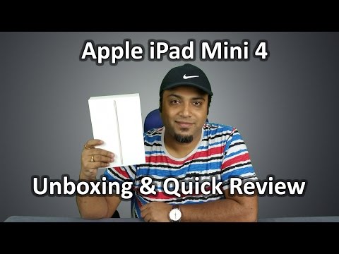 Apple iPad mini 4 unboxing and first Hands on Review