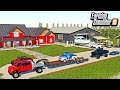 REDNECK MILLIONAIRE HOUSE BUILD! (YACHT, LIFTED TRUCKS & CUSTOM SHOP) | FARMING SIMULATOR 2019