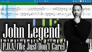 John Legend - P.D.A. (We Just Don't Care) [Piano Tutorial | Sheets | MIDI] Synthesia by Misha Kokh 18 views 4 weeks ago 2 minutes, 28 seconds