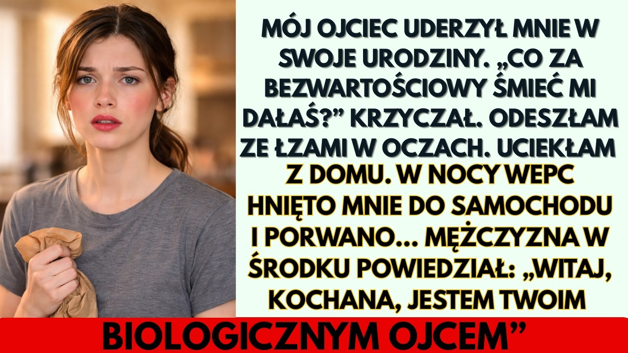 Mój ojciec spoliczkował mnie w swoje urodziny — dwa tygodnie później sędzia odebrał mu wszystko
