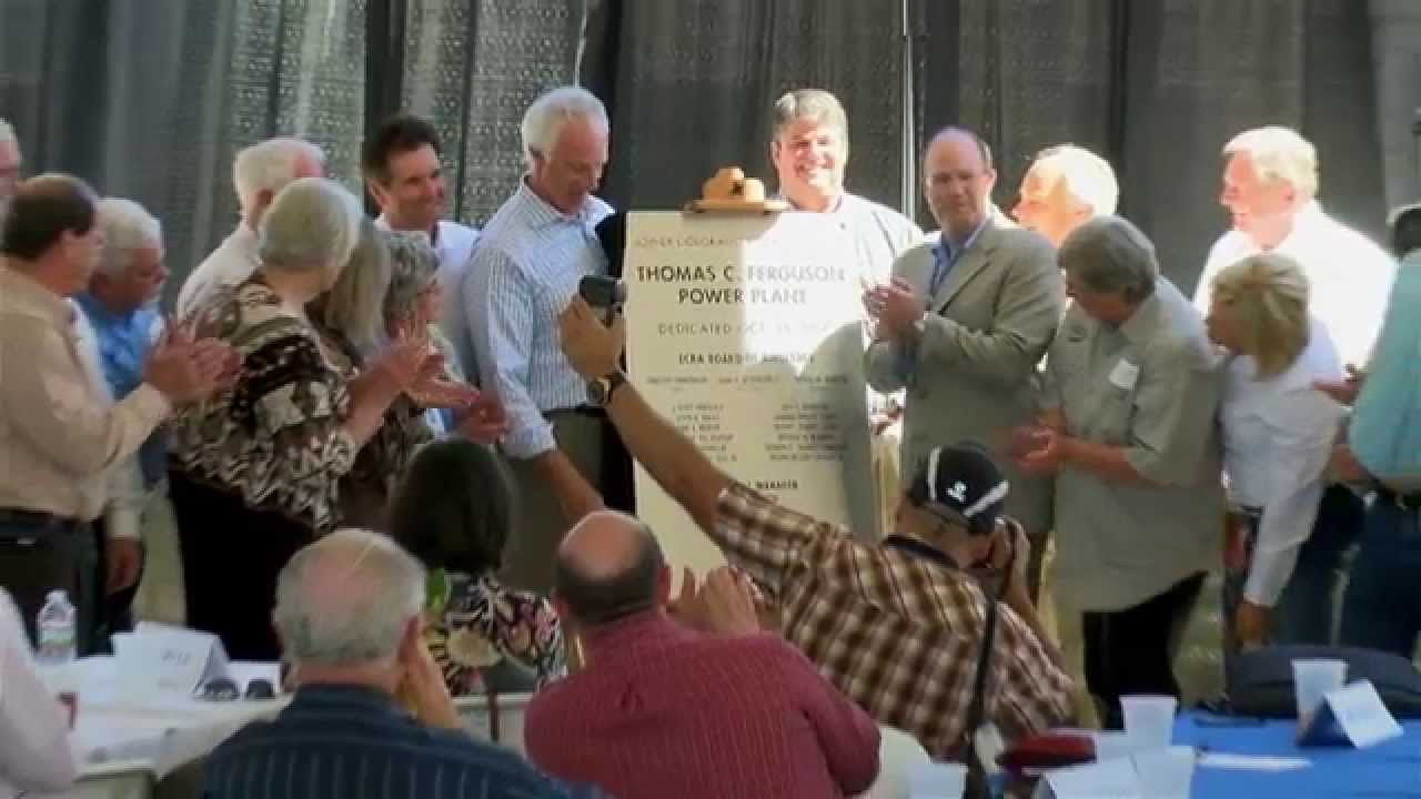 LCRA dedicates new Thomas C. Ferguson Power Plant water supply definition