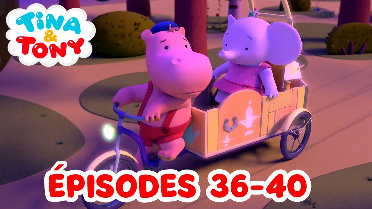 Collection de 36 à 40 épisodes | Tina & Tony | Dessin animé