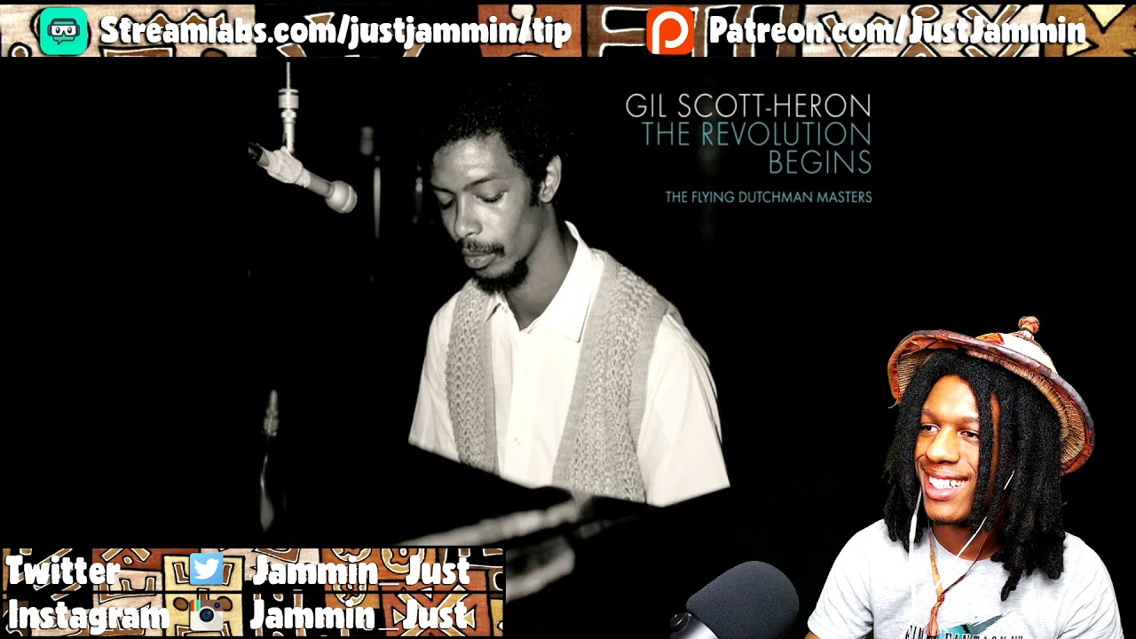 FIRST TIME HEARING Gil Scott-Heron - Whitey On The Moon Reaction