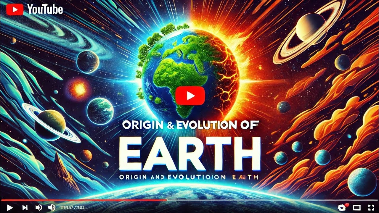 The origin and evolution of earth( पृथ्वी की उत्पत्ति और विकास) - YouTube