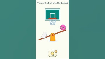 dop 2 (delete one part) level-250 trow the ball into basket #viralvideo #games #shorts #ytshorts