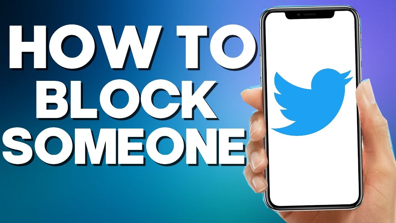 How to Block Someone on Twitter