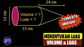 Volume dan Luas Permukaan Gabungan Tabung dan Kerucut (Bangun Ruang Sisi Lengkung) Volume dan Luas Permukaan Gabungan Tabung dan Kerucut (Bangun Ruang Sisi Lengkung)