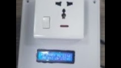 IoT smart meter with ESP32 and Blynk