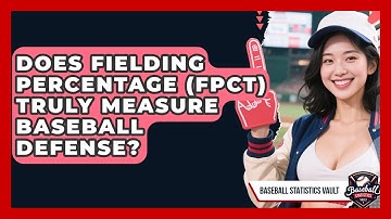 Does Fielding Percentage (FPCT) Truly Measure Baseball Defense? - Baseball Statistics Vault