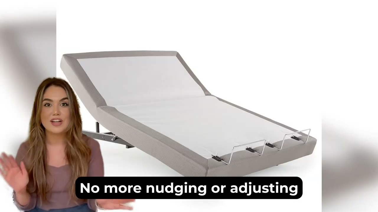 Stop Snoring Naturally with the Ergo Pedic iTilt Incline Therapy Adjustable Bed 💤💺