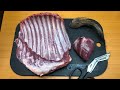 リロ氏が獲ったイノシシのアバラ骨と心臓ステーキを焼いてハイボールをキメるだけの動画