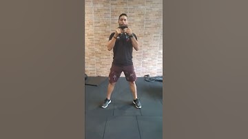 Clean/Agachamento/Afundo - Kettlebell