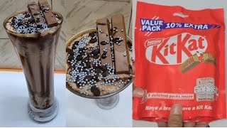 KitKat shake recipe | chocolate milkshake #gdreamkitchen