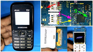 samsung b110e white display solution / Samsung b110 white problem jumper solution