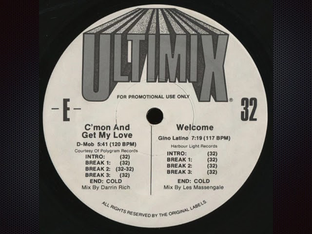 Welcome (Ultimix) - Gino Latino - YouTube