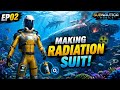 I BUILT THE RADIATION SUIT! PREPARING FOR THE AURORA! 😱 | Sabnautica Mobile Gameplay 02