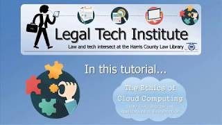 Legal Tech Institute - The Ethics of Cloud Computing