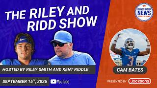 The Riley and Ridd Show LIVE at The James: Boise State's Cam Bates joins to talk punt return TD