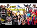 MAONG REMAS atraksi di karang melok - drumband can macanan - lion dance