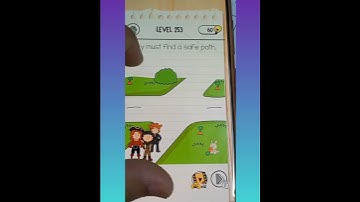 #Tricky #puzzle #braintest3 #level 253 #They must find a safe path